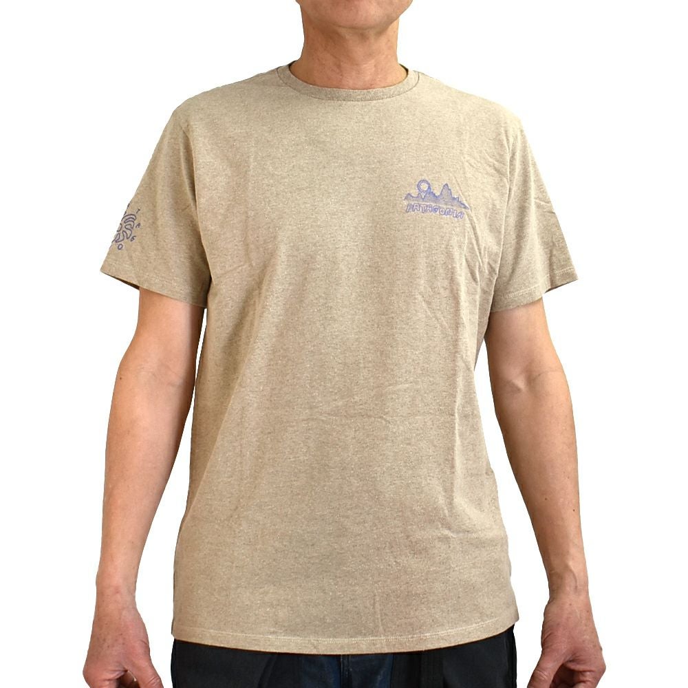 パタゴニア (PATAGONIA) メンズ ウインド ランナー レスポンシビリティー Men's Wind Runner Responsibili-Tee 半袖プリントTシャツ 37799
