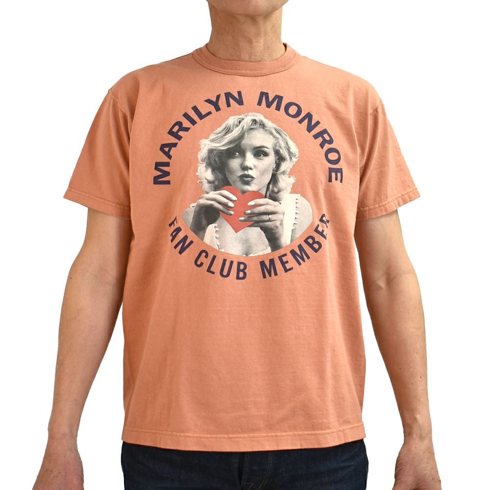 トイズマッコイ (TOYS McCOY) MARILYN MONROE TEE -FAN CLUB MEMBER- 半袖プリントTシャツ マリリン・モンロー TMC2513