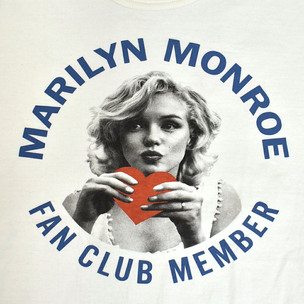 トイズマッコイ (TOYS McCOY) MARILYN MONROE TEE -FAN CLUB MEMBER- 半袖プリントTシャツ マリリン・モンロー TMC2513