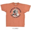 トイズマッコイ (TOYS McCOY) MARILYN MONROE TEE -FAN CLUB MEMBER- 半袖プリントTシャツ マリリン・モンロー TMC251391.CARROT