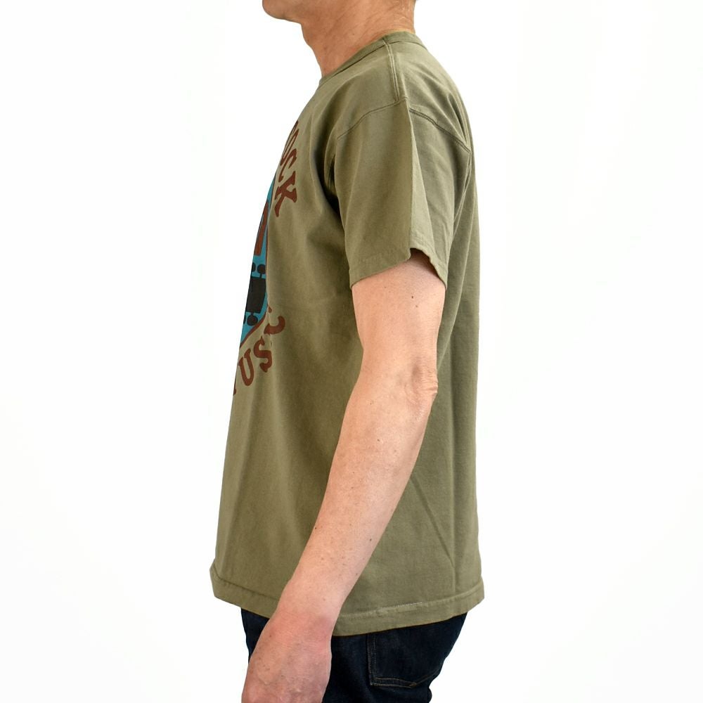 トイズマッコイ (TOYS McCOY) SNOOPY TEE WOODSTOCK 69 -PEACE & MUSIC.- 半袖プリントTシャツ PEANUTS TMC2521