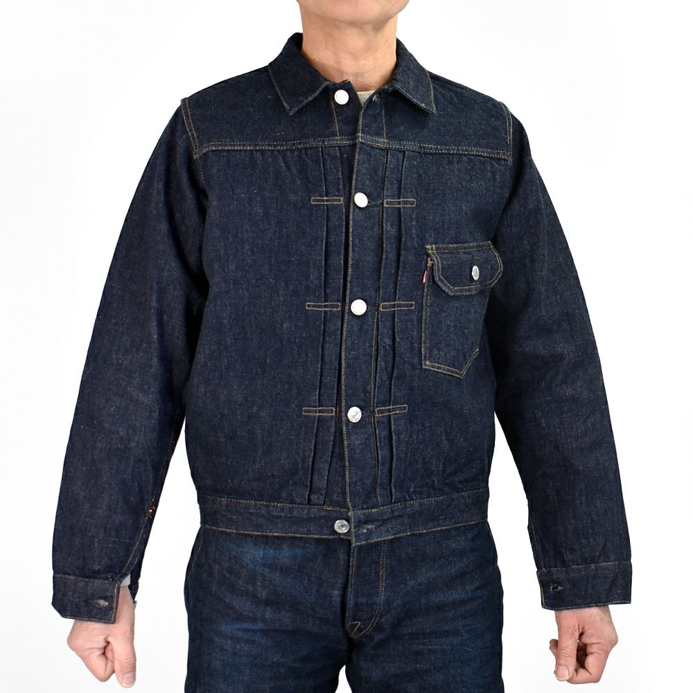 デラックスウエア (DELUXEWARE) VINTAGE FIRST JACKET ノンウォッシュ ヴィンテージファーストデニムジャケット ジージャン ファーストモデル 1949XJ