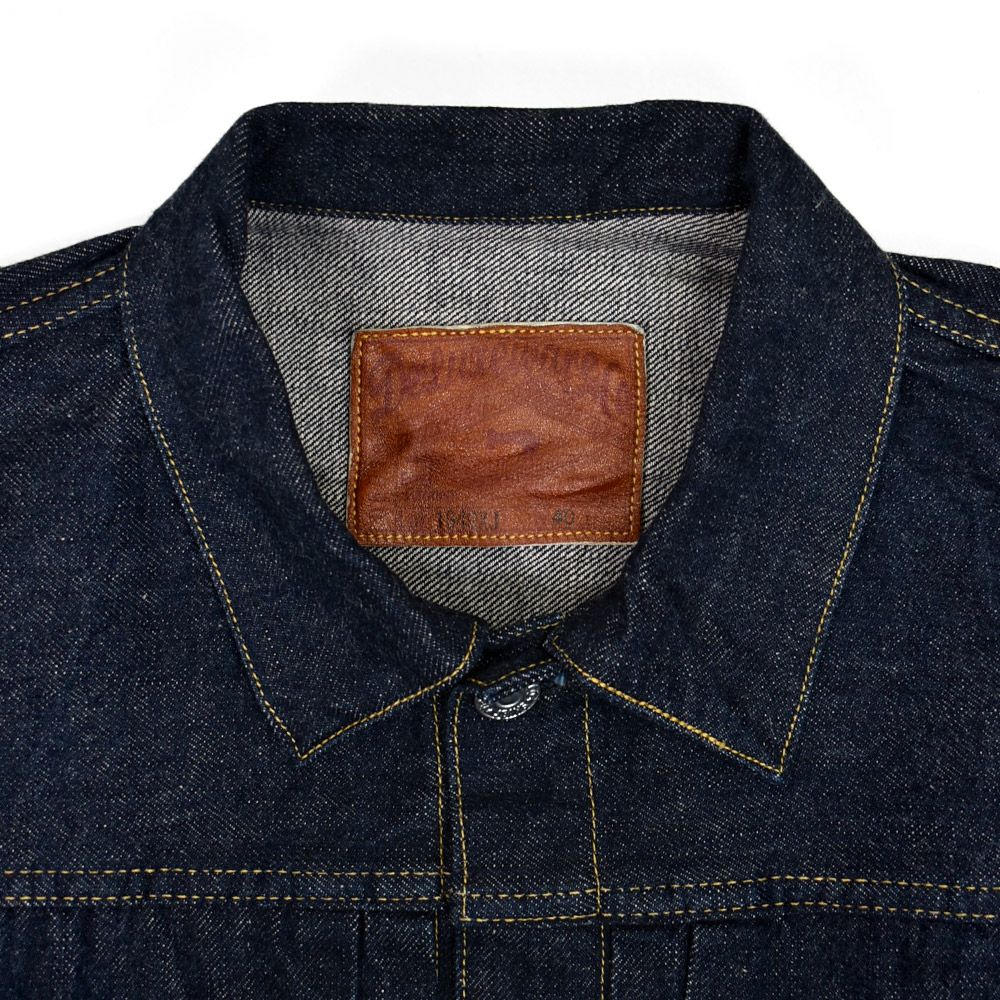 デラックスウエア (DELUXEWARE) VINTAGE FIRST JACKET ノンウォッシュ ヴィンテージファーストデニムジャケット ジージャン ファーストモデル 1949XJ