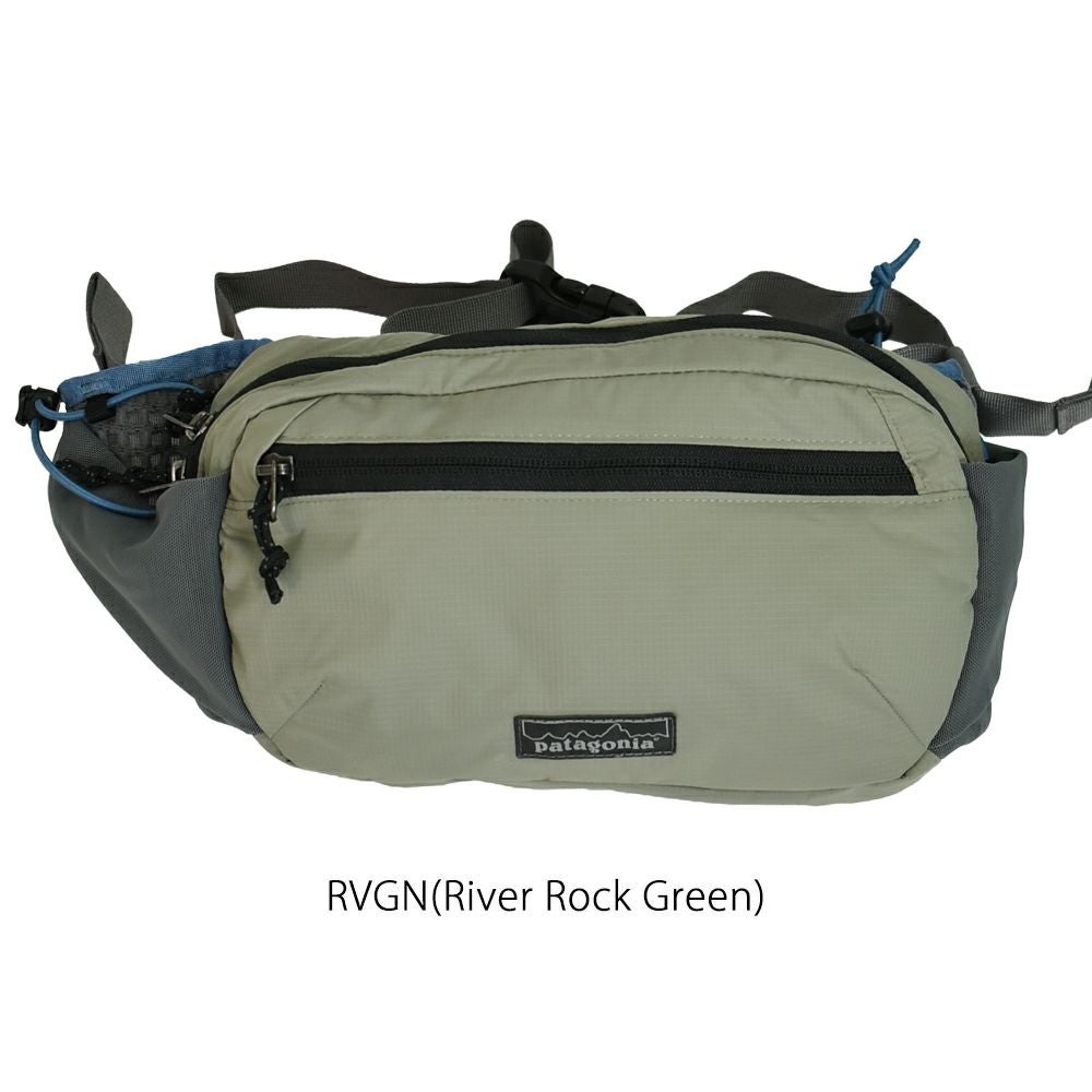 パタゴニア (PATAGONIA) テラヴィア ヒップ パック 5L Terravia Hip Pack ヒップバッグ ウエストバッグ ショルダーバッグ 49021 RVGN(River Rock Green)