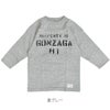 ウエアハウス (WAREHOUSE) Lot 4063 7分袖フットボールT GONZAGA HI 半袖プリントTシャツ ロンT 4063 杢グレー