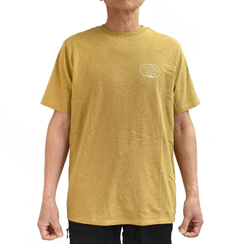 パタゴニア (PATAGONIA) メンズ クリーンクライム ルーツ レスポンシビリティー M's Clean Climb Roots Responsibili-Tee 半袖プリントTシャツ 37795