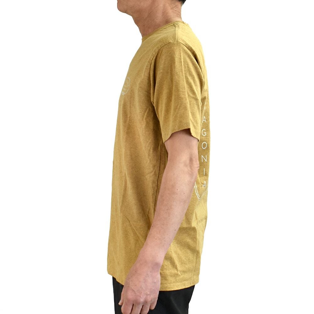 パタゴニア (PATAGONIA) メンズ クリーンクライム ルーツ レスポンシビリティー M's Clean Climb Roots Responsibili-Tee 半袖プリントTシャツ 37795