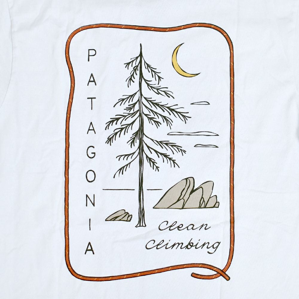パタゴニア (PATAGONIA) メンズ クリーンクライム ルーツ レスポンシビリティー M's Clean Climb Roots Responsibili-Tee 半袖プリントTシャツ 37795