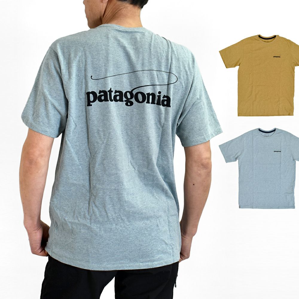 パタゴニア(PATAGONIA)メンズ キャスティング ロゴ レスポンシビリティー M's Casting Logo Responsibili-Tee 半袖プリントTシャツ 37811