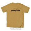 パタゴニア (PATAGONIA) メンズ キャスティング ロゴ レスポンシビリティー M's Casting Logo Responsibili-Tee 半袖プリントTシャツ 37811 PFGD(Pufferfish Gold)