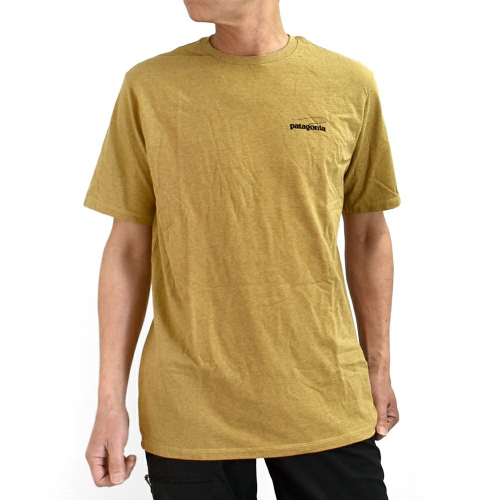 パタゴニア (PATAGONIA) メンズ キャスティング ロゴ レスポンシビリティー M's Casting Logo Responsibili-Tee 半袖プリントTシャツ 37811
