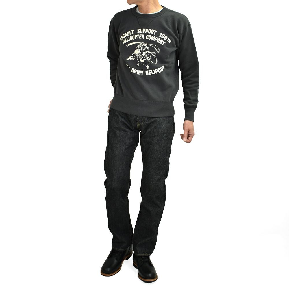 美品COLIMBOジャクソンビルスウェットL コリンボ前V warehouse コリンボ (COLIMBO) JACKSONVILLE ATHLE SHIRT =HELICOPTER COMPANY