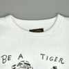 コリンボ (COLIMBO) JACKSONVILLE ATHLE SHIRT =BE A TIGER = ジャクソンビル アスレシャツ 長袖プリントスウェットシャツ 前Vセットインスリーブスウェットシャツ ZA-0402