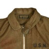 フリーホイーラーズ (FREEWHEELERS) -GILMORE OIL- S-8 AVIATORS' JACKET 1930~1940s MILITARY & MOTOR CULTURE IMAGE CUSTOM JACKET Original High Density Jungle Cloth SEPIA BROWN ミリタリージャケット ライトアウター コート カスタム 2521007