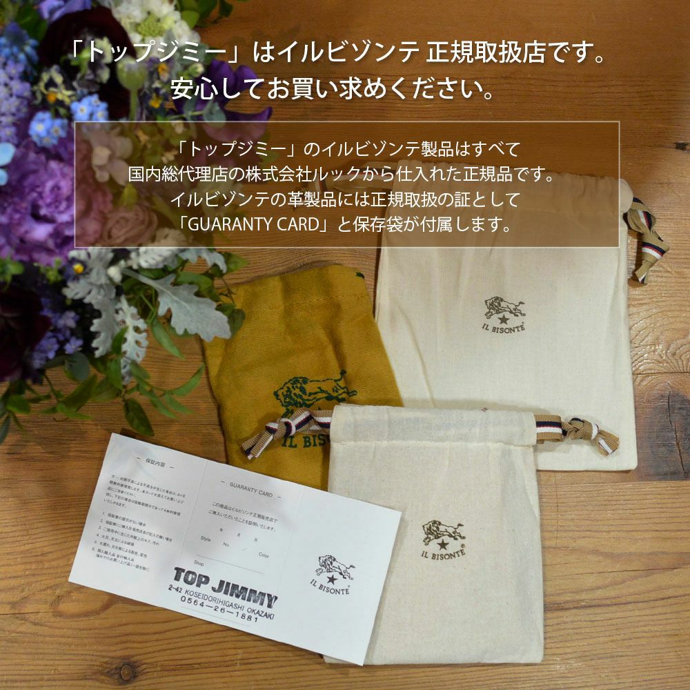 イルビゾンテ (IL BISONTE) ハンドバッグ テトラ パーティーバッグ