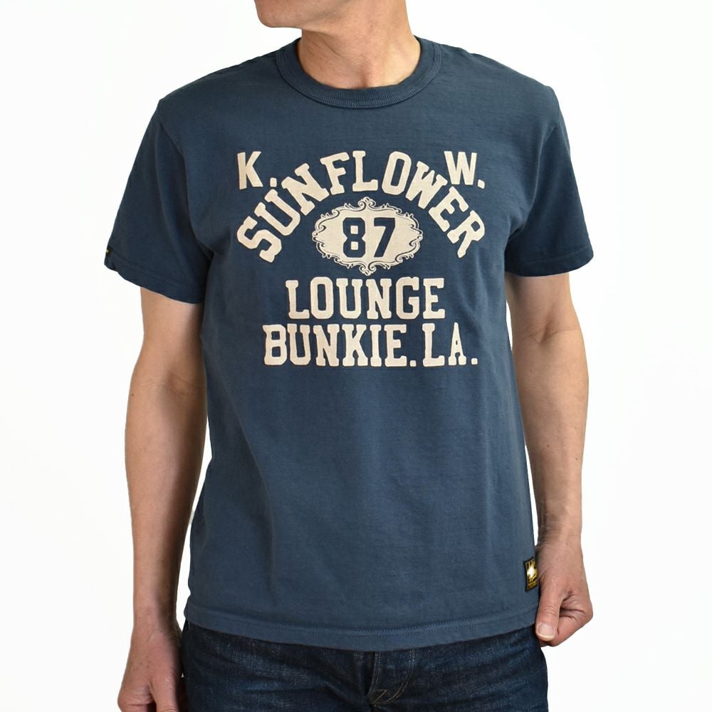 デラックスウエア (DELUXEWARE) SUNFLOWER 半袖プリントTシャツ DXTS-2501