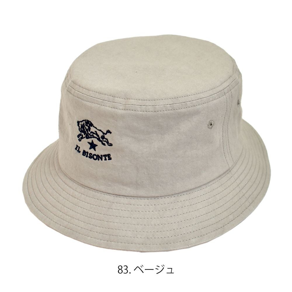 イルビゾンテ (IL BISONTE) バケットハット 帽子 バケハ 54252-3-05380