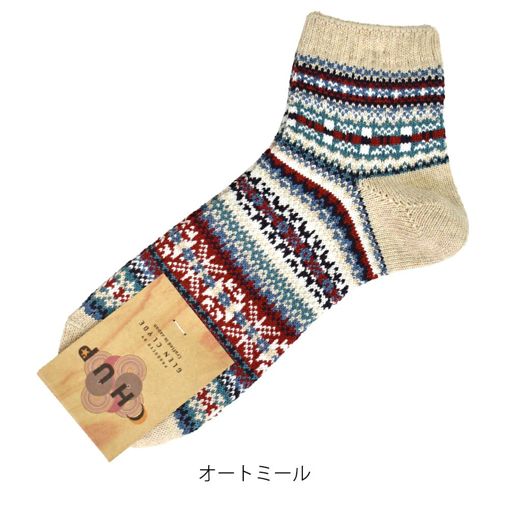 チュプ (CHUP) KEIJU（ケイヨ） ソックス 靴下 1500 オートミール