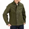 フリーホイーラーズ (FREEWHEELERS) -DECK WORKER JACKET- 1940~1950s U.S.NAVY MILITARY IMAGE CLOTHING Origibal High Density Jungle Cloth DARK KHAKI GREEN デッキワークジャケット ライトアウター 2521010