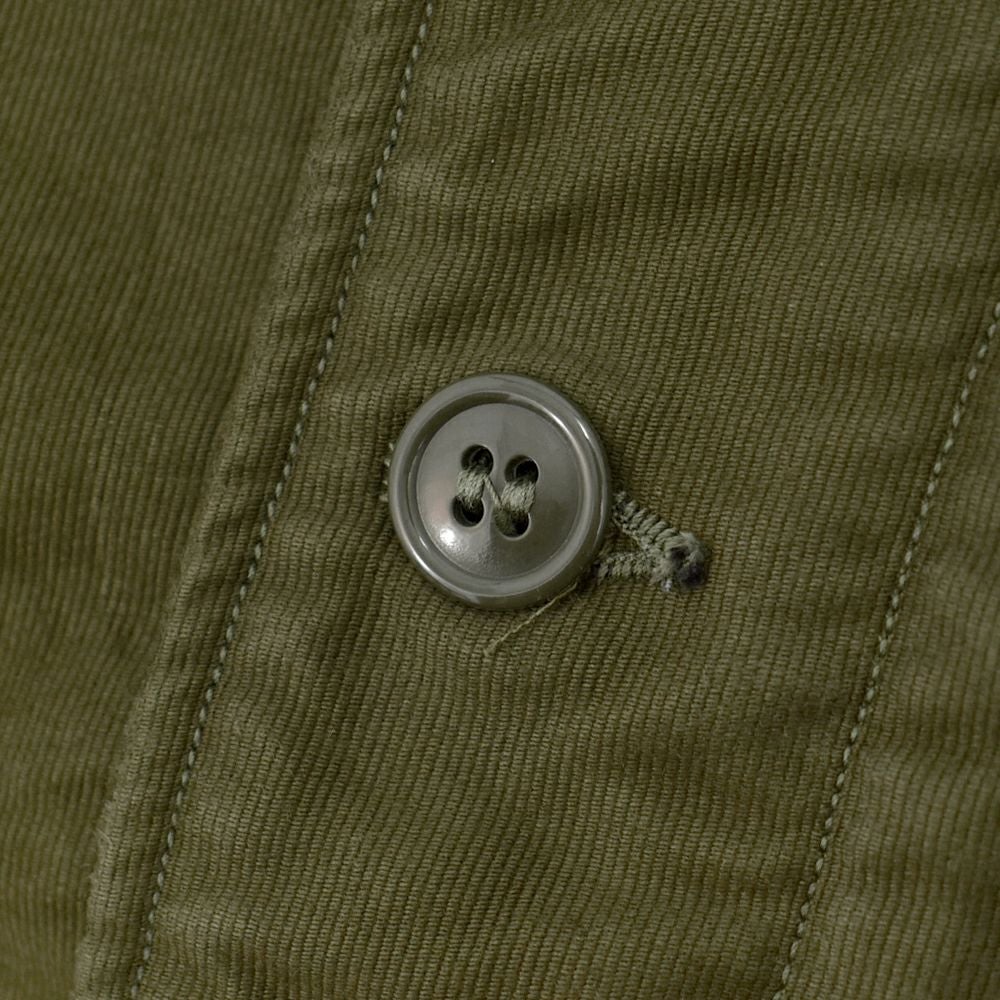 フリーホイーラーズ (FREEWHEELERS) -DECK WORKER JACKET- 1940~1950s U.S.NAVY MILITARY IMAGE CLOTHING Origibal High Density Jungle Cloth DARK KHAKI GREEN デッキワークジャケット ライトアウター 2521010