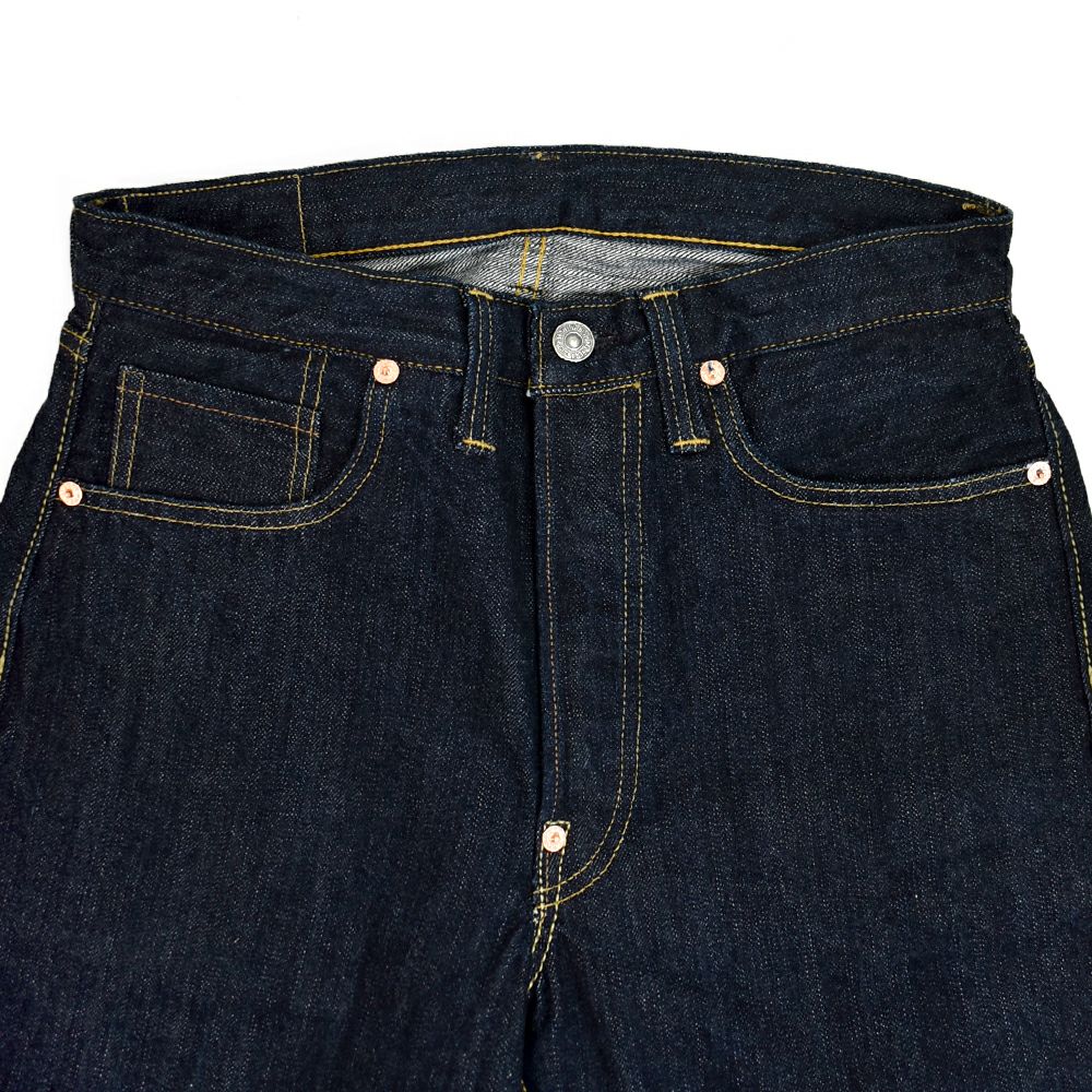 フリーホイーラーズ (FREEWHEELERS) -Lot S601 XX 1945- 5POCKET JEANS IN THE SECOND HALF OF 1945 WORLD WWⅡ MODEL Original 14oz Indigo Denim 大戦モデル ジーンズ デニムパンツ ジーパン 2522003
