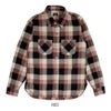 デラックスウエア (DELUXEWARE) 50s CHECK PATTERN 長袖チェックシャツ LV-31 RED
