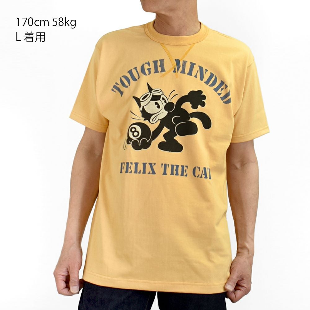 トイズマッコイ (TOYS McCOY) FELIX THE CAT TEE -TOUGH MINDED- 半袖プリントTシャツ TMC2501