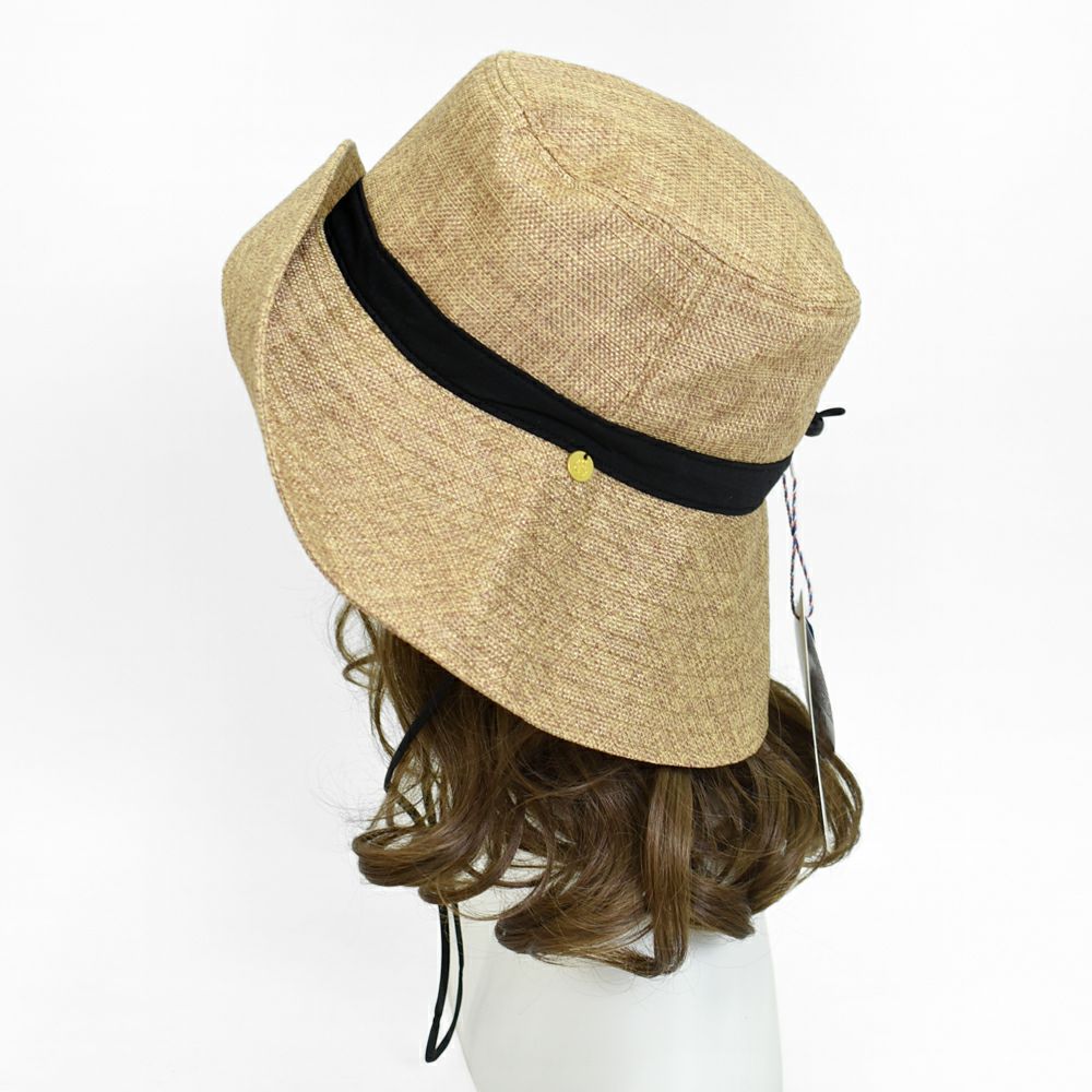 ポンデシャロン (PONT DE CHALONS) ジュートライクハット 帽子 折りたたみHAT UV加工 コカゲル 日除け 22432819