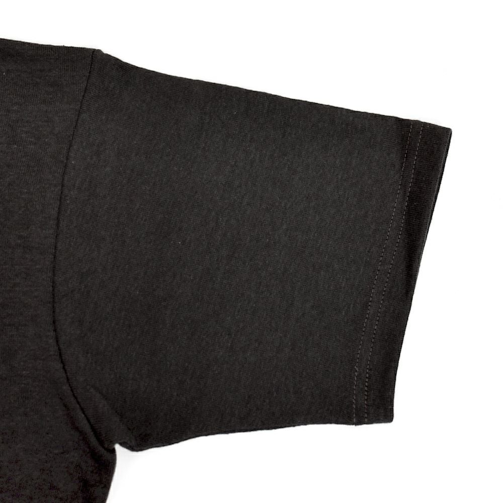 フリーホイーラーズ (FREEWHEELERS) -Mal Ord- Vintage Style Medium Weight Jersey JET BLACK 半袖プリントTシャツ フロッキープリント 2525016