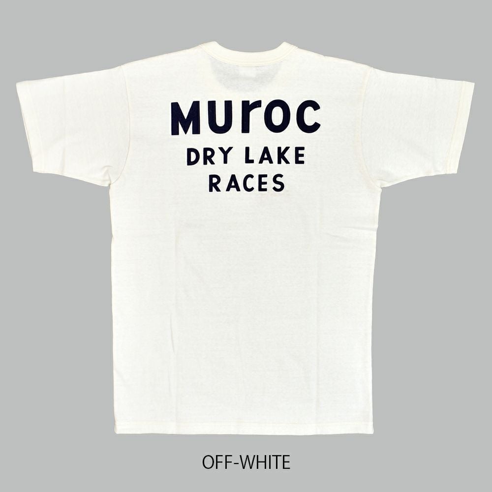 フリーホイーラーズ (FREEWHEELERS) -Mal Ord- Vintage Style Medium Weight Jersey OFF-WHITE 半袖プリントTシャツ フロッキープリント 2525010 OFF-WHITE