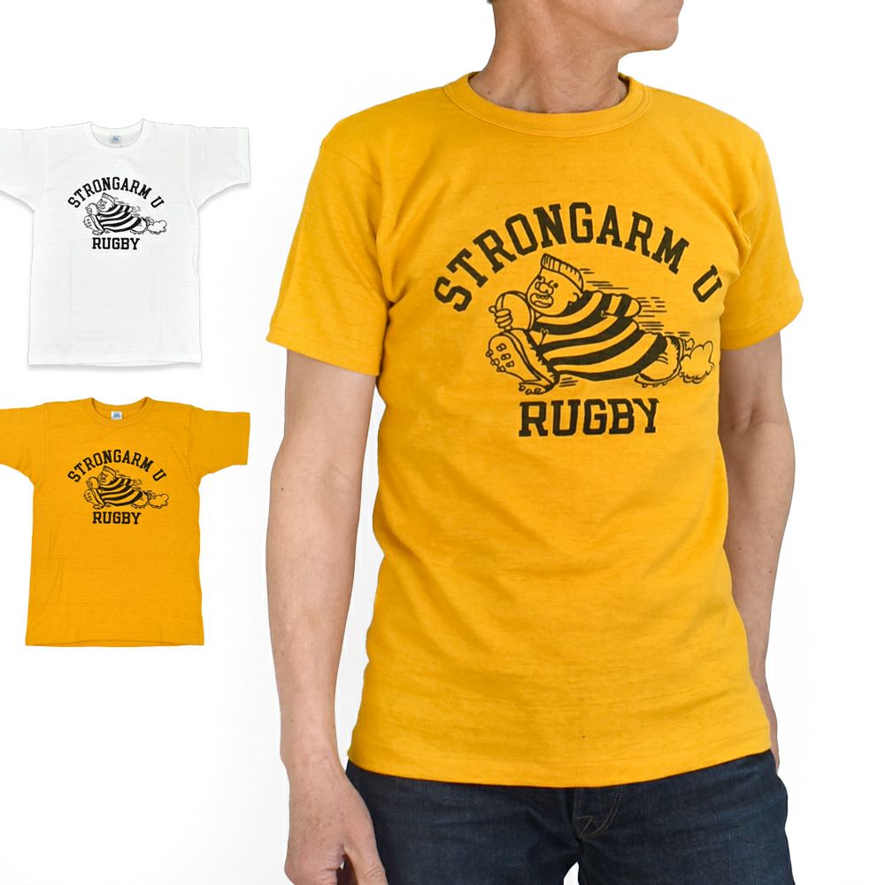 JOHN GLUCKOW(ジョングラッコー)Lot JG-CS06 Rugby T 半袖プリントTシャツ