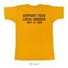 JOHN GLUCKOW(ジョングラッコー) Lot JG-CS06 Rugby T 半袖プリントTシャツ ゴールド