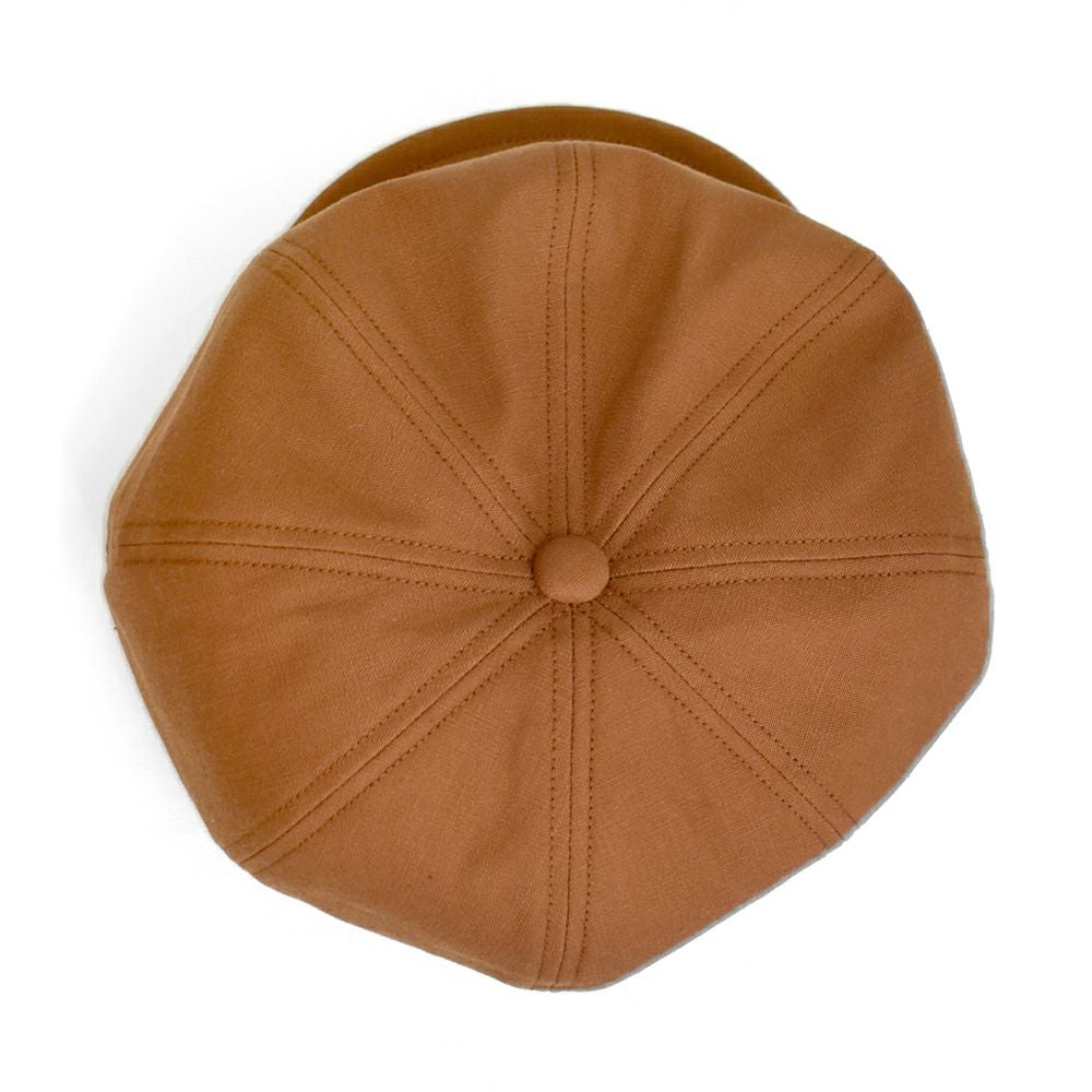 フリーホイーラーズ (FREEWHEELERS) -WILDLIFE RANGER- CASQUETTE SINCE THE 1970s OUTDOOR STYLE CLOTHING Vintage Style 10oz Sulfur-Dyed Duck BROWN キャスケット ハンチングハット 帽子 2527002