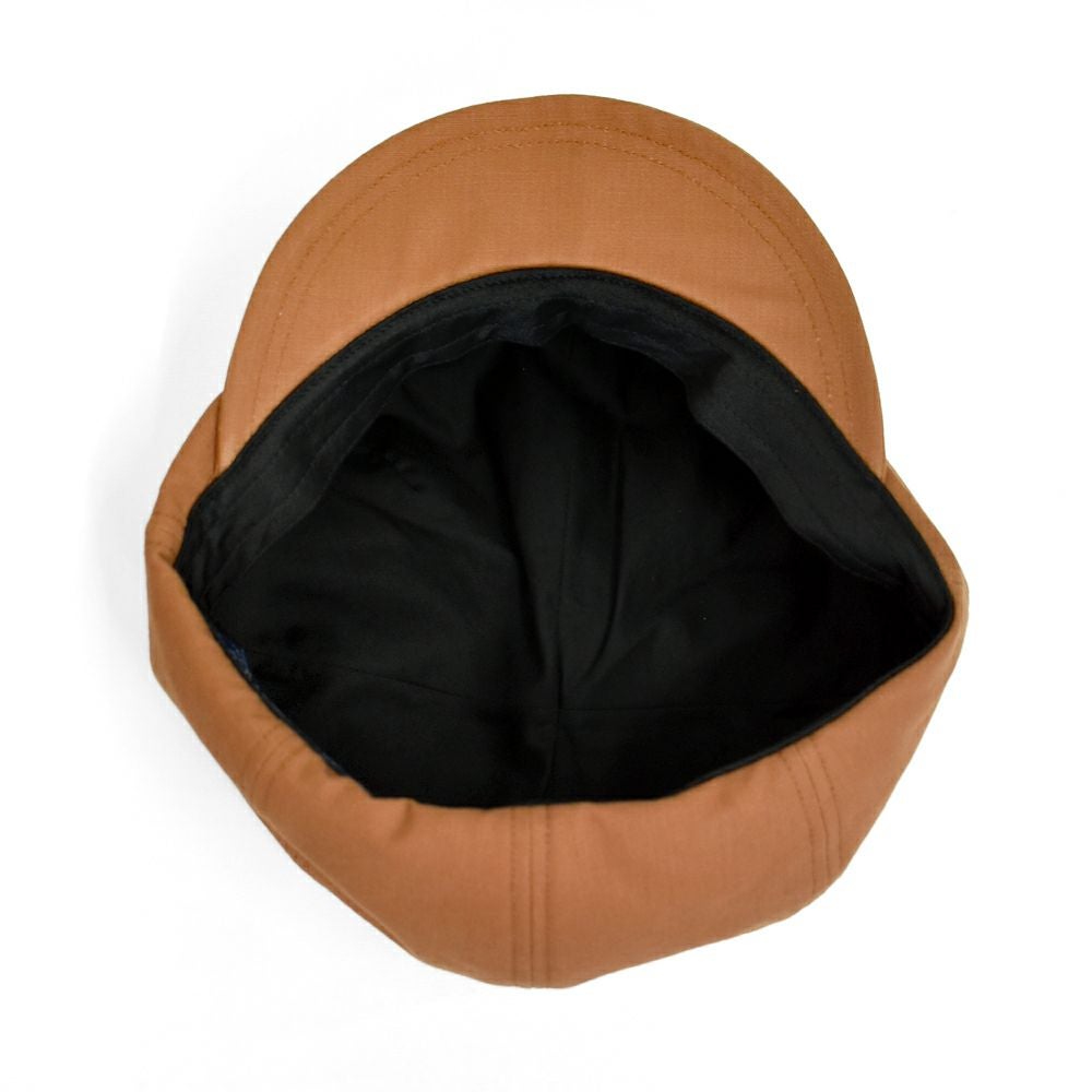 フリーホイーラーズ (FREEWHEELERS) -WILDLIFE RANGER- CASQUETTE SINCE THE 1970s OUTDOOR STYLE CLOTHING Vintage Style 10oz Sulfur-Dyed Duck BROWN キャスケット ハンチングハット 帽子 2527002