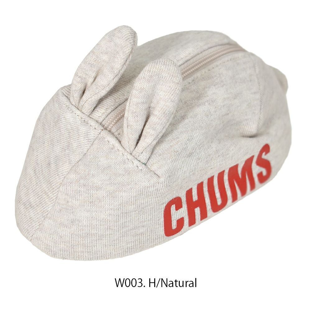 チャムス (CHUMS) ラビットポーチスウェット Rabbit Pouch Sweat うさぎポーチ ケース CH60-3658 W003.H/Natural
