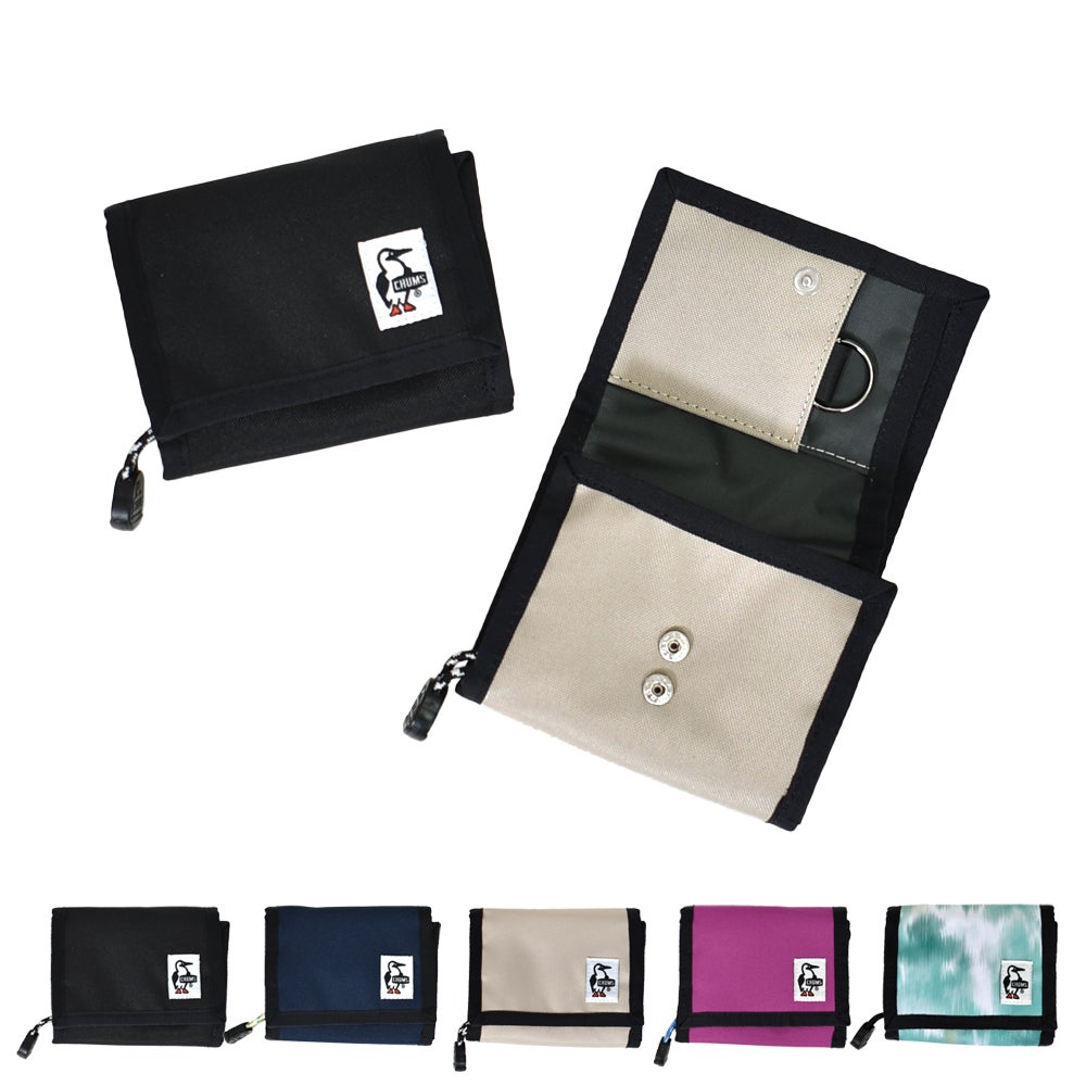 チャムス (CHUMS) リサイクルマルチウォレット Recycle Multi Wallet 2つ折り財布 ウォレット 定期入れ キーケース CH60-3988