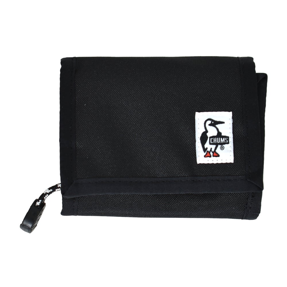 チャムス (CHUMS) リサイクルマルチウォレット Recycle Multi Wallet 2つ折り財布 ウォレット 定期入れ キーケース CH60-3988 K001.Black
