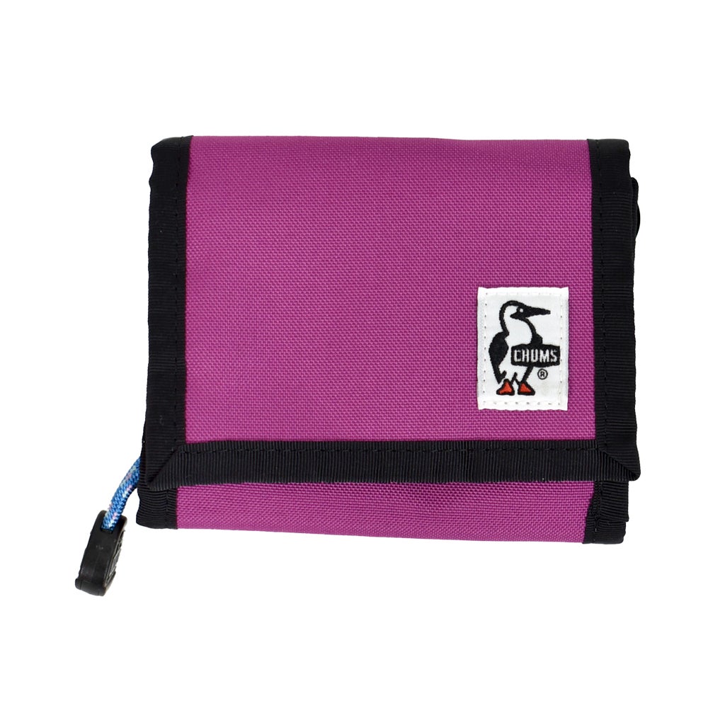 チャムス (CHUMS) リサイクルマルチウォレット Recycle Multi Wallet 2つ折り財布 ウォレット 定期入れ キーケース CH60-3988 P001.Purple