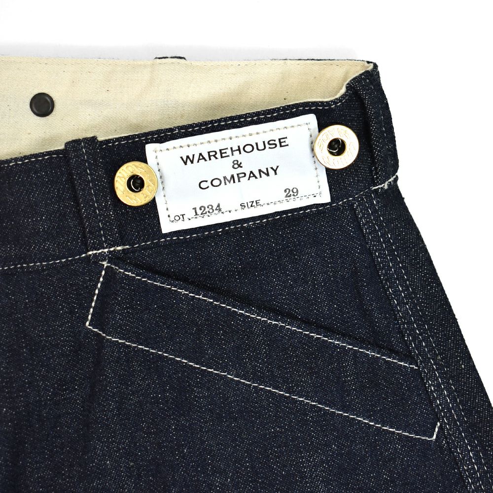 ウエアハウス (WAREHOUSE) Lot 1234 1920'S FREE LAND WAIST OVERALL ペインターパンツ ジーンズ デニムパンツ ジーパン