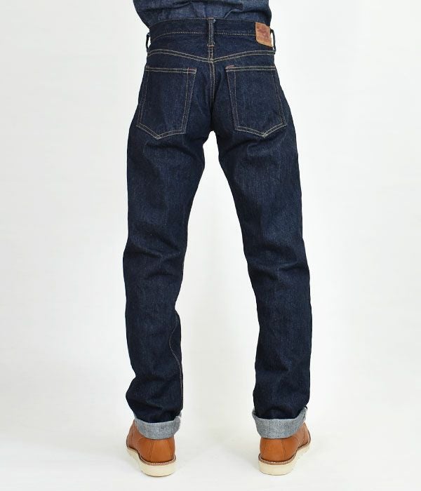 デラックスウエア (DELUXEWARE) STANDARD STRAIGHT ワンウォッシュ ジーンズ ジーパン デニムパンツ DX5015