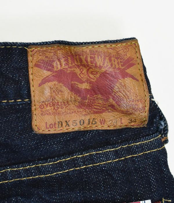 デラックスウエア (DELUXEWARE) STANDARD STRAIGHT ワンウォッシュ ジーンズ ジーパン デニムパンツ DX5015