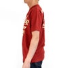 フリーホイーラーズ (FREEWHEELERS) -Throttle Racing- SUPPORT CREW Vintage Style Light Weight Jersey CHILI 半袖プリントTシャツ フロッキープリント 2525015