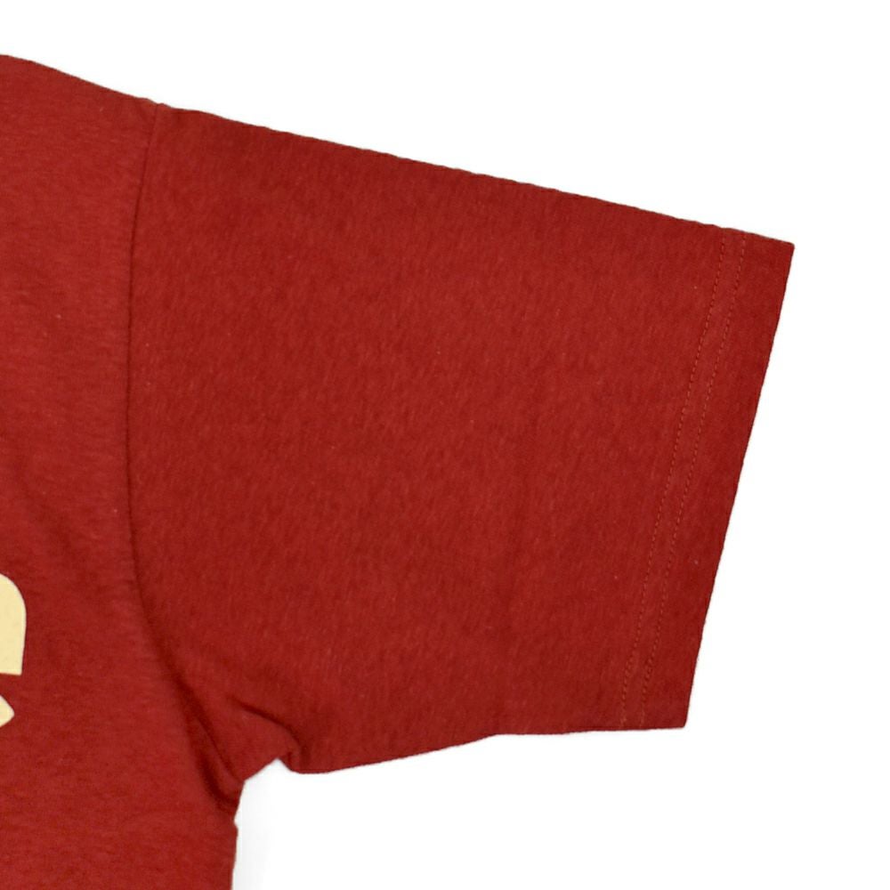 フリーホイーラーズ (FREEWHEELERS) -Throttle Racing- SUPPORT CREW Vintage Style Light Weight Jersey CHILI 半袖プリントTシャツ フロッキープリント 2525015