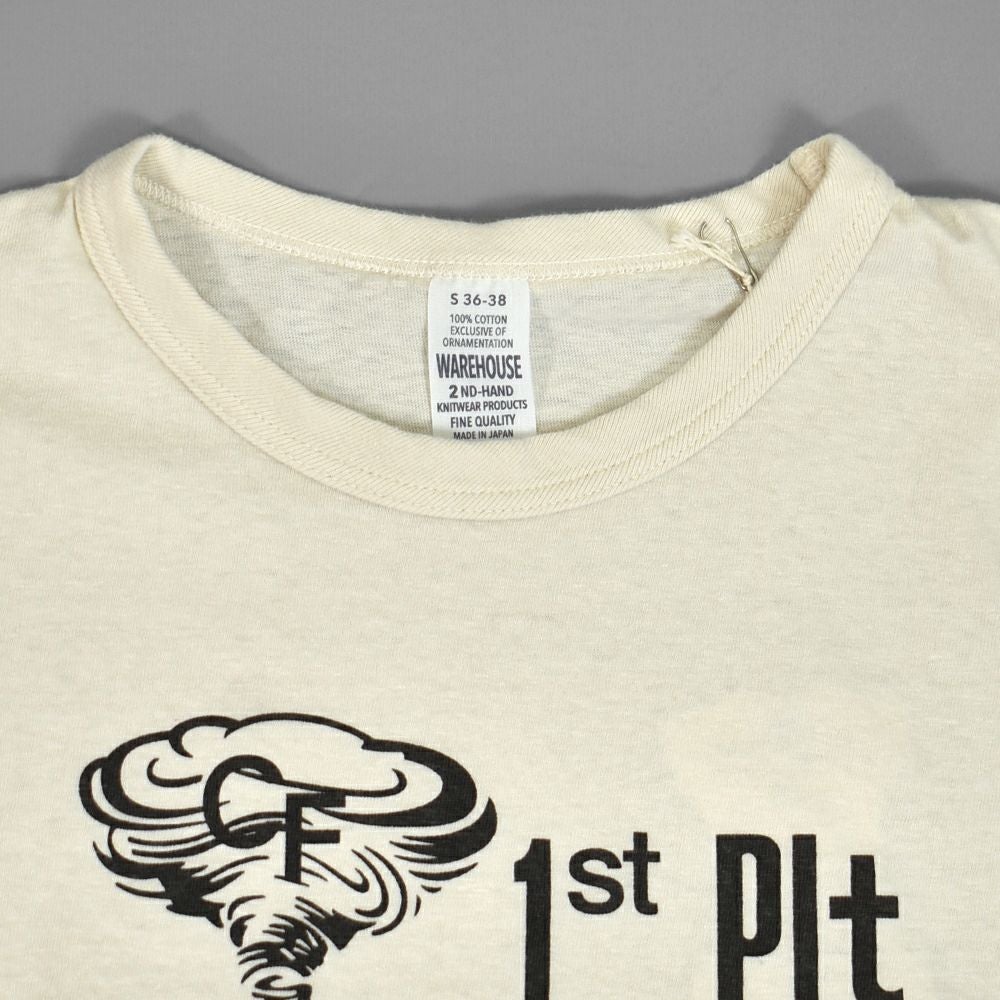 ウエアハウス (WAREHOUSE) Lot 4064 CF 1ST PLT 半袖プリントTシャツ