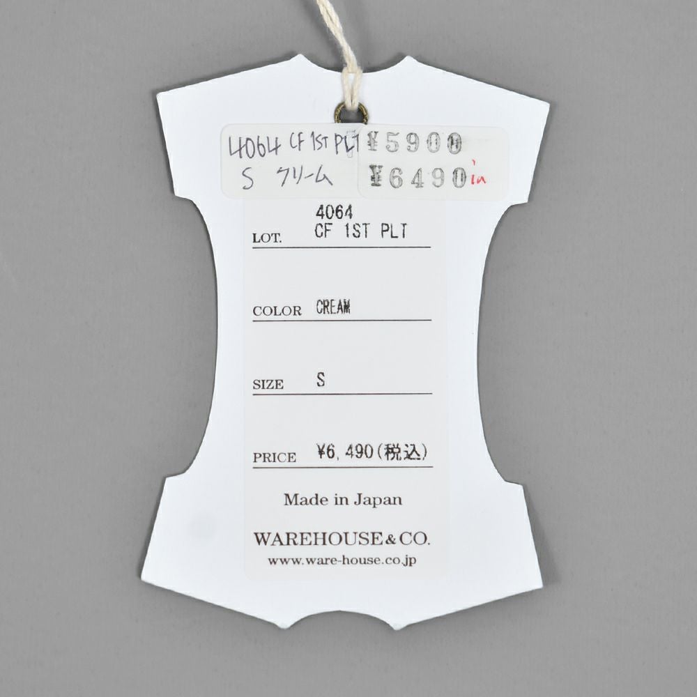 ウエアハウス (WAREHOUSE) Lot 4064 CF 1ST PLT 半袖プリントTシャツ セコハン 4064