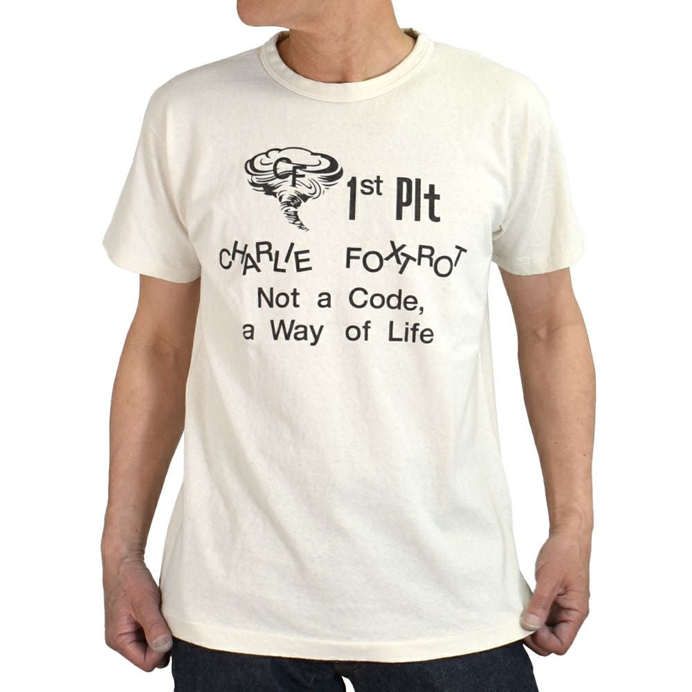 ウエアハウス (WAREHOUSE) Lot 4064 CF 1ST PLT 半袖プリントTシャツ