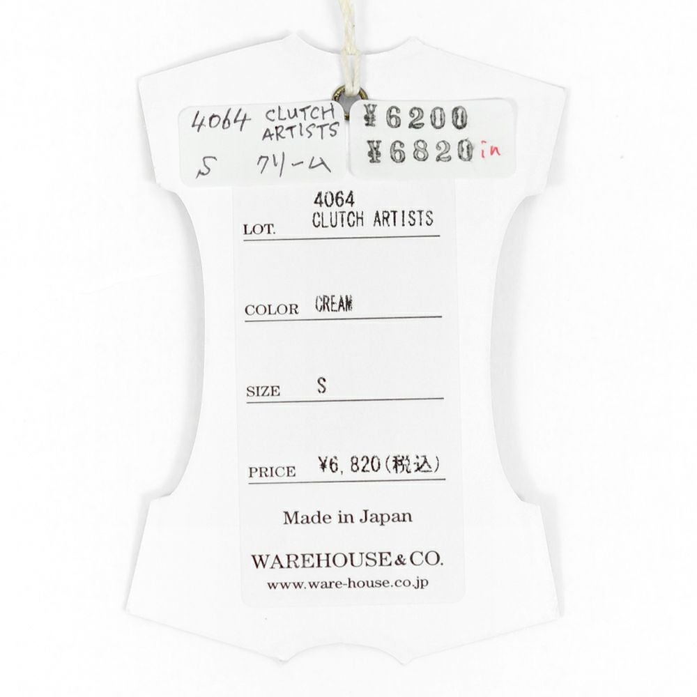 ウエアハウス (WAREHOUSE) Lot 4064 CLITCH ARTISTS 半袖プリントTシャツ セコハン 4064