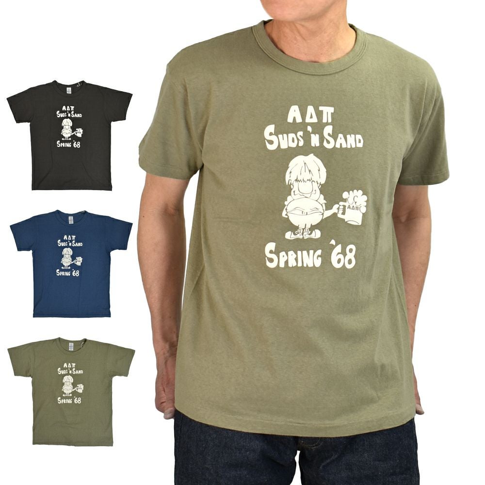 ウエアハウス (WAREHOUSE) Lot 4064 SPRING '68 半袖プリントTシャツ セコハン 4064