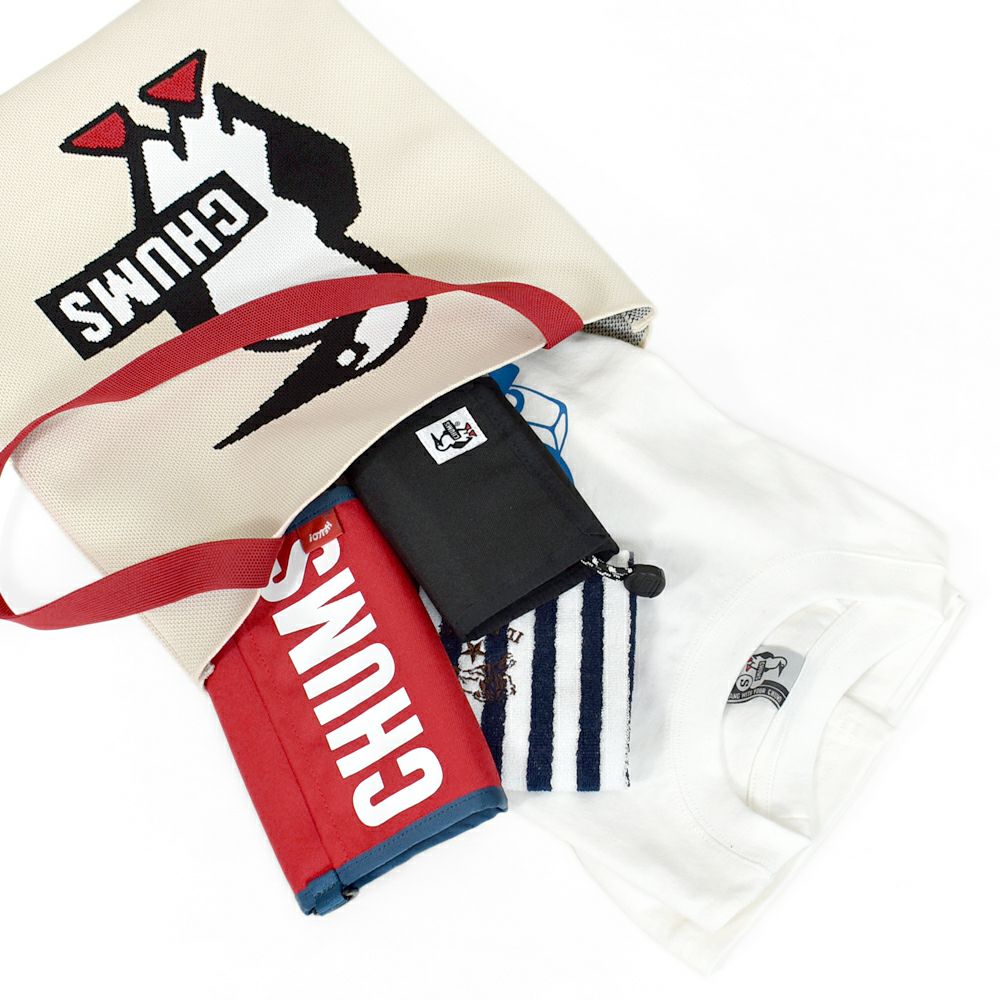 チャムス (CHUMS) ジャガードニットトートバッグ Jacquard Knit Tote Bag エコバッグ CH60-3935