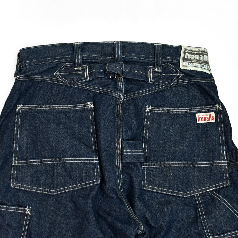 フリーホイーラーズ (FREEWHEELERS) -Lot 102 DENIM OVERALLS- 1920-1930s STYLE WORK CLOTHING Original 10oz Indigo Denim アイアンオール デニムワークパンツ 2512002